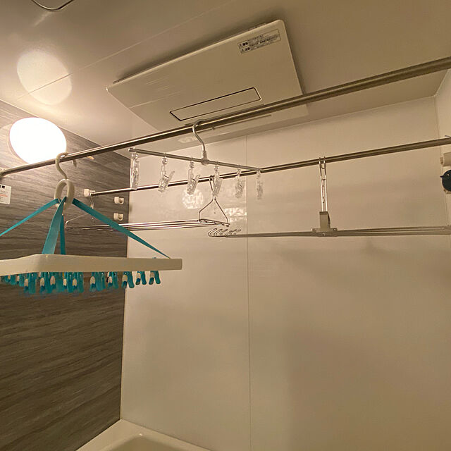 stの-【まとめ買いでお得】風が通りやすく乾きやすいステンレスタオルハンガーの家具・インテリア写真