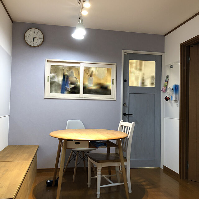 pikkariの-インターフォルム 壁掛け電波時計 ストゥールマン Storuman ブルー CL-2937BL 【送料無料（一部地域除く）】の家具・インテリア写真