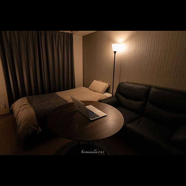 kosukeのニトリ-アッパーライト(キャスカナ ブラック) の家具・インテリア写真