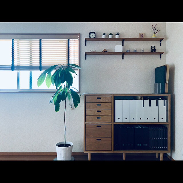 niagoの無印良品-【無印良品 公式】スタッキングチェスト・引出し・2段／オーク材幅37×奥行28×高さ37cmの家具・インテリア写真