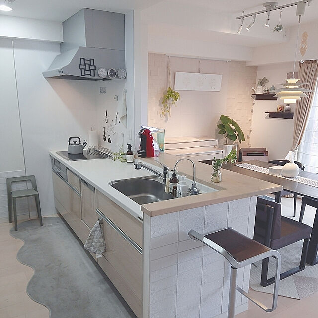 yumegu8の-キッチンマット 240 北欧 ロング ワイド モダン ６５×２４０ 洗える シンプル My Kitchen Styleの家具・インテリア写真