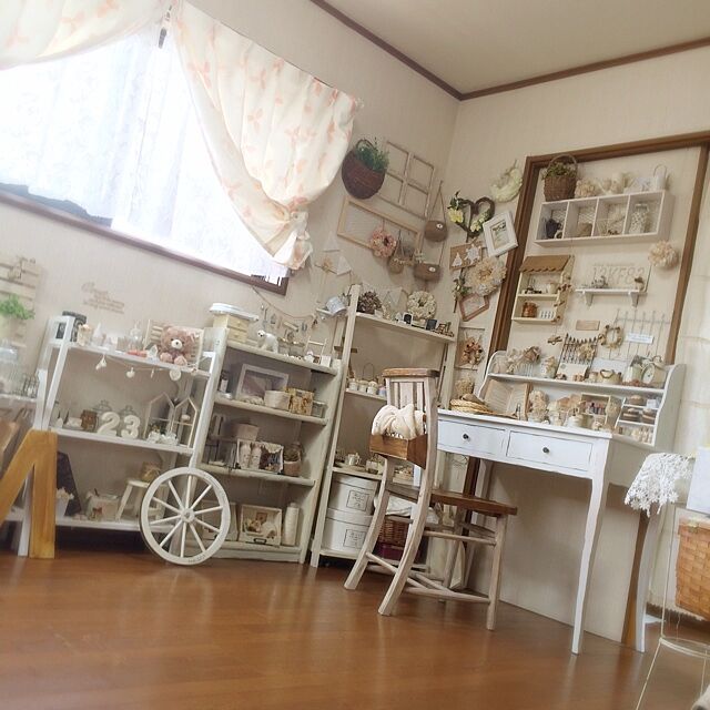 miruの-ブランウィール　木製車輪　M　ホワイトの家具・インテリア写真