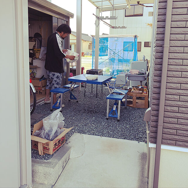 kasumimixの-タクボ物置 ND-2215　Mr.ストックマンダンディ 屋外 収納 物置 【送料無料】の家具・インテリア写真