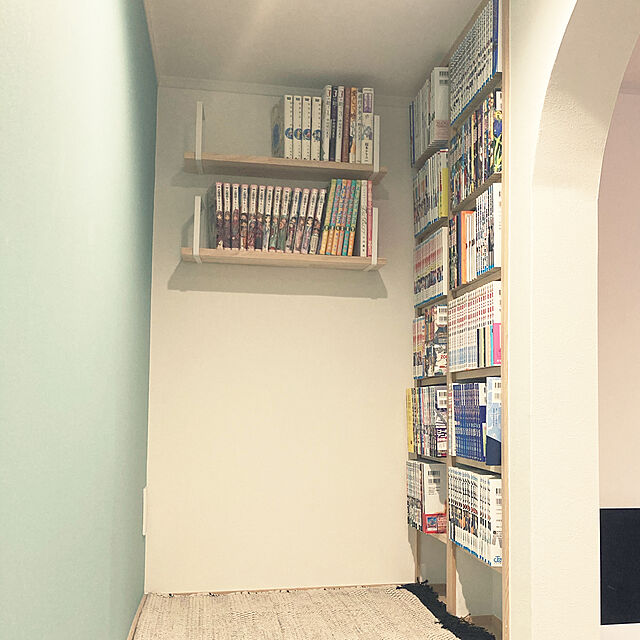 fumicoccoのニトリ-コットンラグ(クラフトi 100X140) の家具・インテリア写真