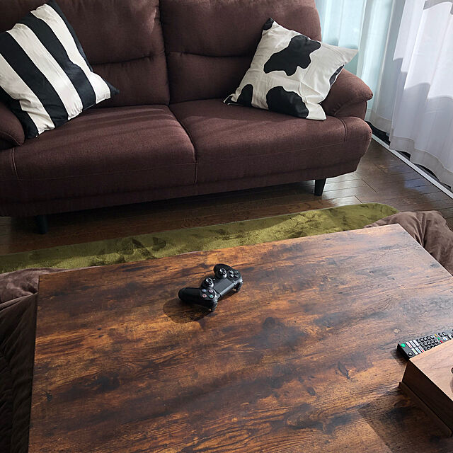 xiaoのニトリ-3人用布張りソファ(キャッツ3 TBL) の家具・インテリア写真