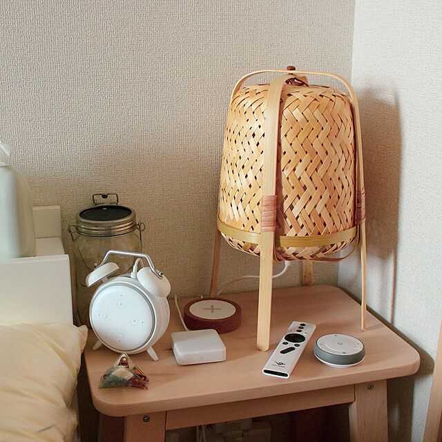 akinoのIKEA (イケア)-KNIXHULT クニクスフルト テーブルランプ, 竹 403.585.30の家具・インテリア写真