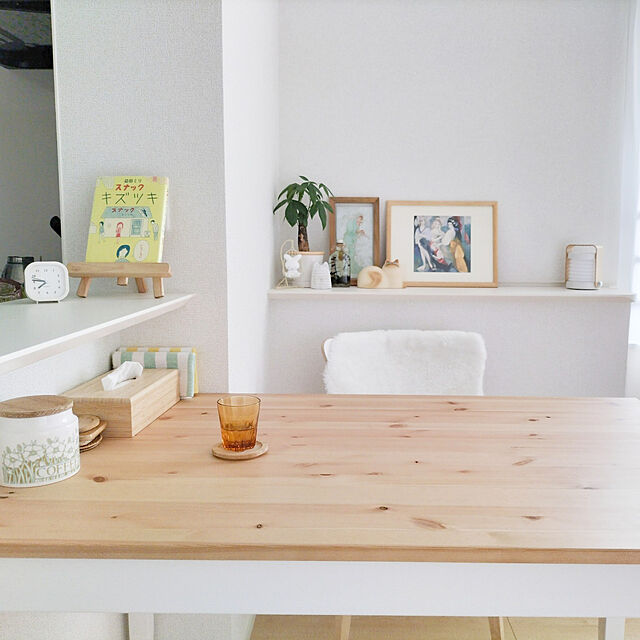 MichelinAyakaのイケア-LERHAMN レールハムン テーブルの家具・インテリア写真