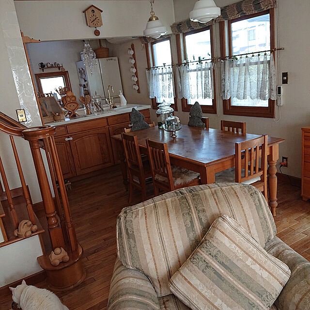 Ohigeのオークヴィレッジ-Oak Village カッコークロック [日本製]の家具・インテリア写真