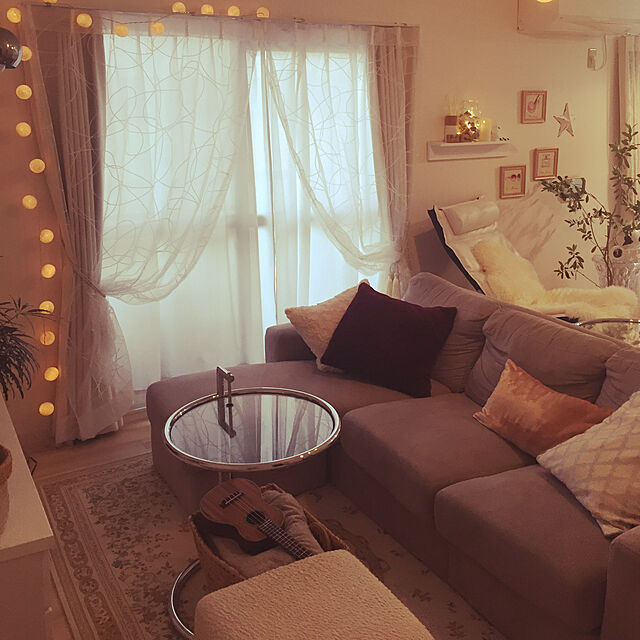 marikaのMANATSULIFE-イルミネーション LED ライト ワイヤーライト 電飾 電池 式 クリスマス ツリー 飾り MANATSULIFE(2M(20LED), ウォームホワイト)の家具・インテリア写真