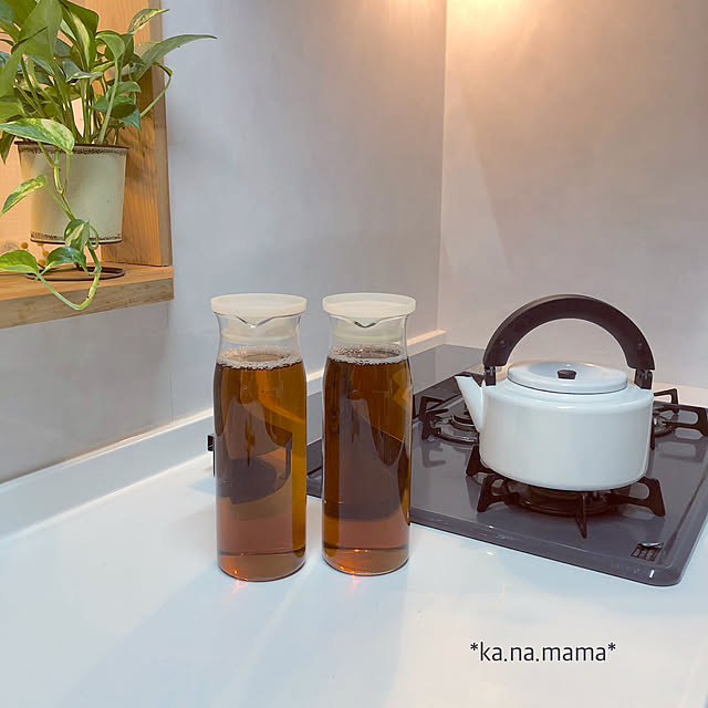 ka.na.mamaの無印良品-無印良品 耐熱ガラスピッチャー 約1L 良品計画の家具・インテリア写真