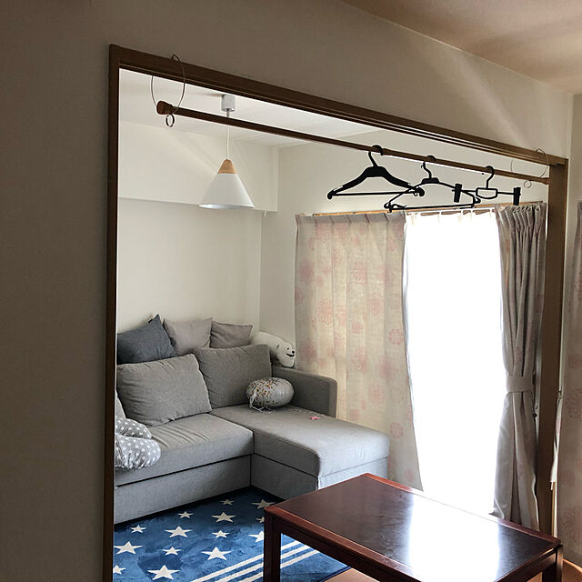 atuo625のニトリ-布張りソファベッド(ノアーク GY) の家具・インテリア写真
