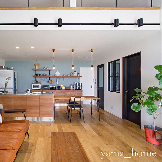 yama_homeの無印良品-アナログ時計・大の家具・インテリア写真