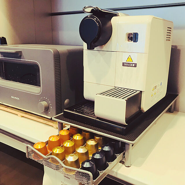 hozuのエジソン東京-【Caps Racks】 ネスレ ネスプレッソ nespresso 専用 カプセルホルダー 収納 ラック 引き出し式 40カプセル用 シルバーの家具・インテリア写真