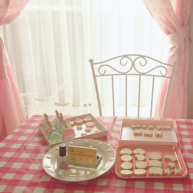 strawberry_jellyの-チェアー　アイアンチェア　椅子　イス　アンティーク （ 送料無料 いす 姫系 1人掛け　レトロ　白　黒　女の子　ドレッサーチェア ）の家具・インテリア写真