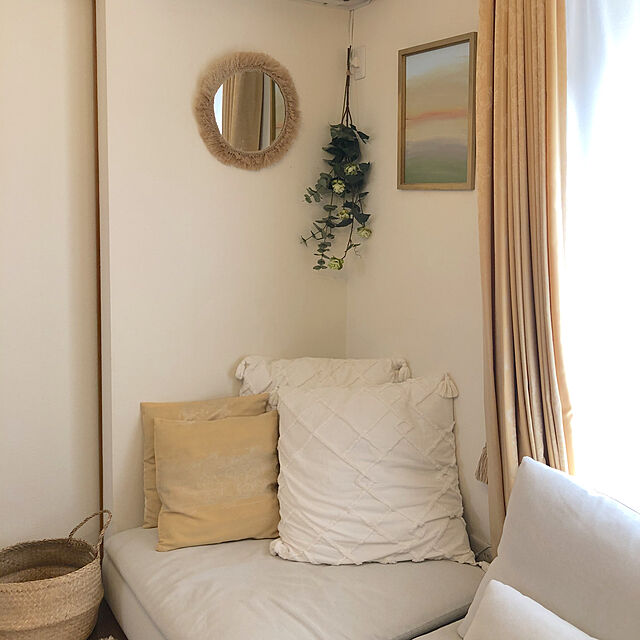 jasmineのニトリ-シングルフラワー ユーカリ(GR)2個セット の家具・インテリア写真