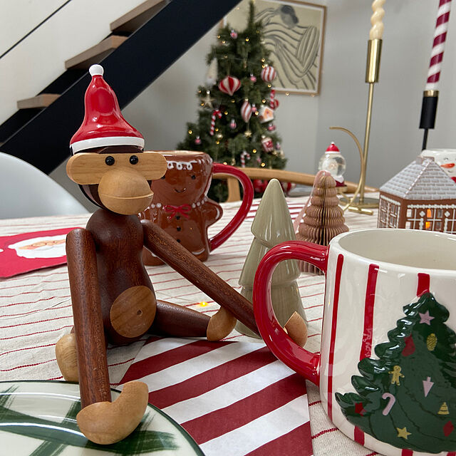 kahomeのKay Bojesen Denmark-KAY BOJESEN/カイ・ボイスン　 SANTA'S CAP サンタキャップ モンキーSサイズ用帽子 サンタクロース クリスマスの家具・インテリア写真