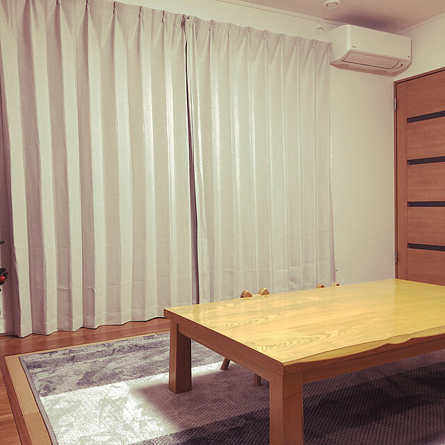 nachiのニトリ-ウレタン入りジャガード織りラグ(ミックスラインo 200X240) の家具・インテリア写真