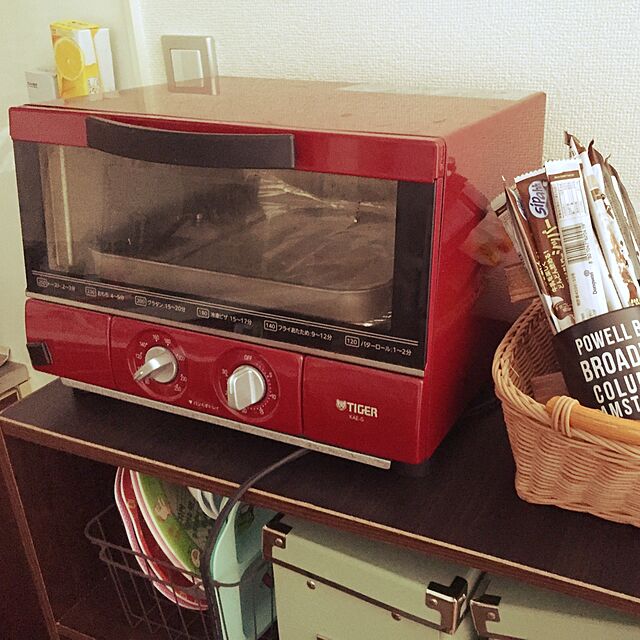 Sayakaのタイガー魔法瓶-タイガー オーブン トースター ワイド レッド やきたて KAM-A130R Tigerの家具・インテリア写真