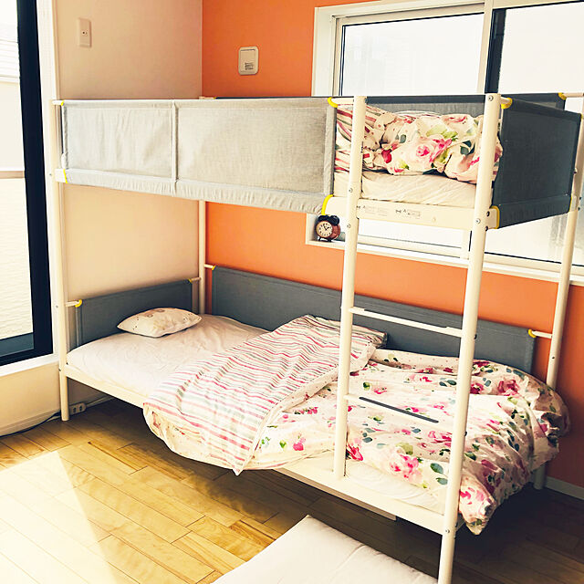 motommyのイケア-VITVAL ヴィトヴァル 2段ベッドフレームの家具・インテリア写真