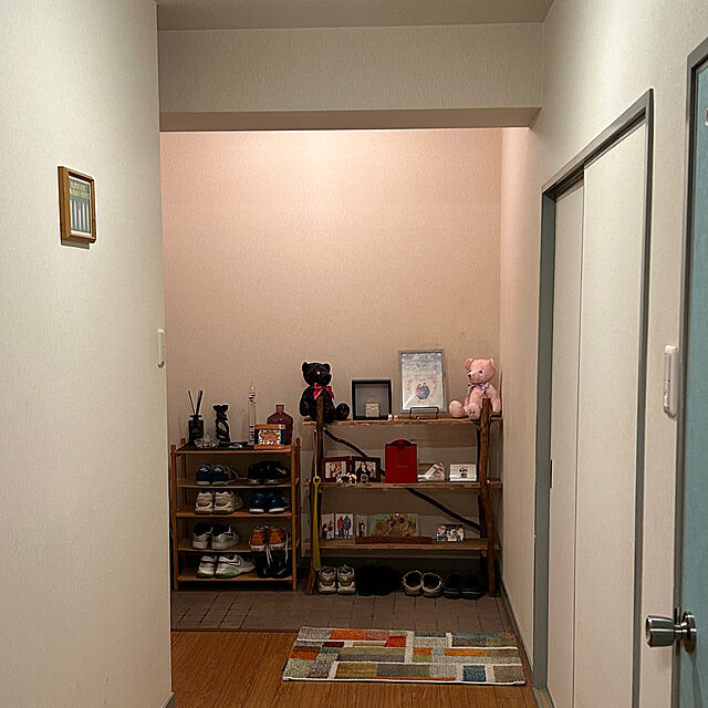 TAROMiの-玄関マット 約60×90cm カラフルパヴェ トルコ製 ウィルトン織り 抗菌 防臭 消臭機能 へたりにくい エントランスマット〔代引不可〕の家具・インテリア写真