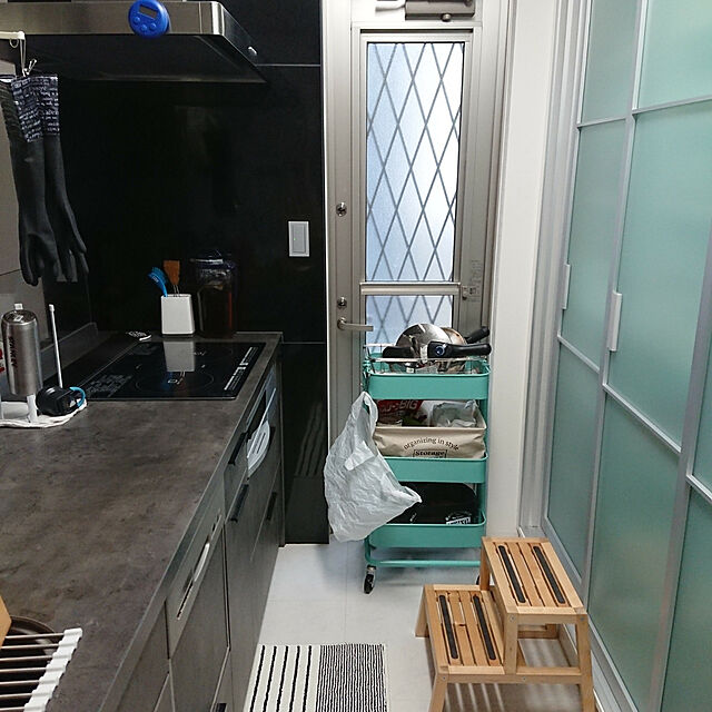 anのニトリ-キッチン用フロアマット(ストラ BK 45x240) の家具・インテリア写真