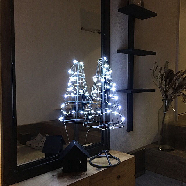 importantの-shesay WIREフレームスタンドツリー 高さ50cm IRON アイアン ディスプレイ スタンド 什器 クリスマス オーナメント 旧:SHISEI-Hornpleaseの家具・インテリア写真