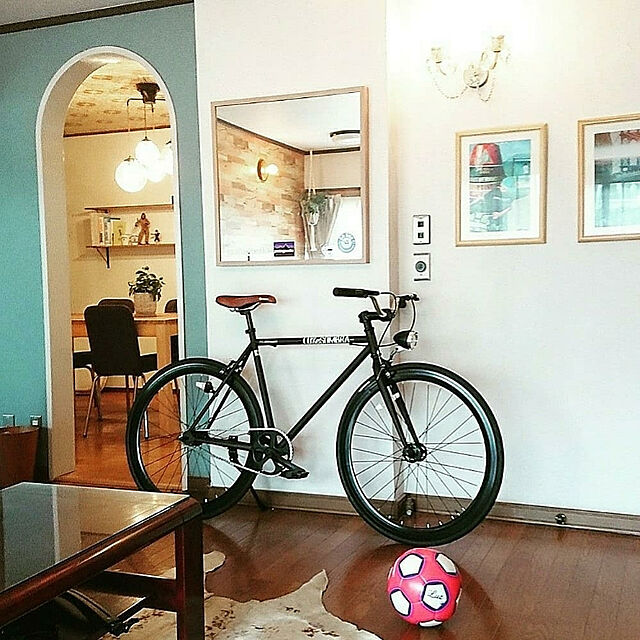La12のHuktDer-HuktDer自転車 ハンドルグリップ 滑り防止 マウンテンバイク ロードバイク どくろ模様 3色【左右セット】 (red)の家具・インテリア写真