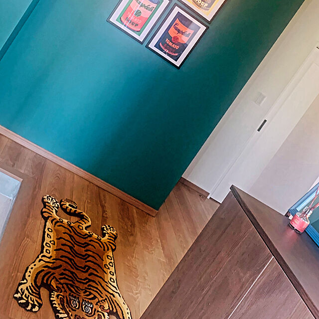 Ayakaの-チベタン タイガー ラグ マット S 虎型 絨毯 100cmの家具・インテリア写真