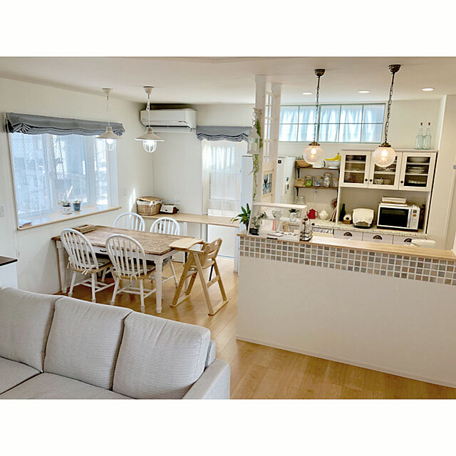 rankoの東谷-ダイニングテーブル W150×D80×H70 ホワイトの家具・インテリア写真
