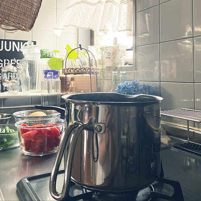 takaの-キッチン 家電 鍋 調理器具 土鍋 沸かす、湯切り、炊く、揚げる、マルチに使える　マイヤー マルチポット WX0988の家具・インテリア写真