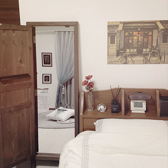 maki_fwsrの-フランフラン ウィンドミリー 掛け布団カバー セミダブル ホワイト (W1700xD2100mm)の家具・インテリア写真