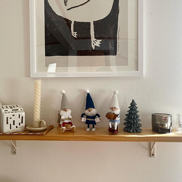 marime307の-【正規品】NORDIKA nisse ノルディカ ニッセ クリスマス 木製人形（ククサを持ったサンタ / 星に願いを )【北欧雑貨】の家具・インテリア写真