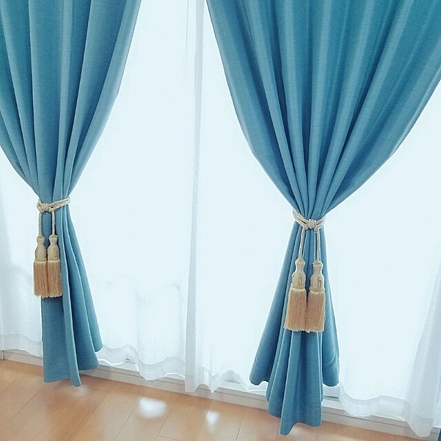 日本製/今治産 ユニベール 遮光ドレープカーテン エコプレーン2 ネイビー 幅100×丈135cm 2枚組 通販