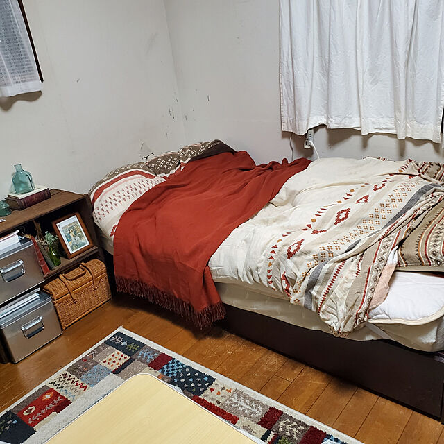 coconashiのニトリ-ウィルトン織りラグ(Nカルメン IV 133X190) の家具・インテリア写真