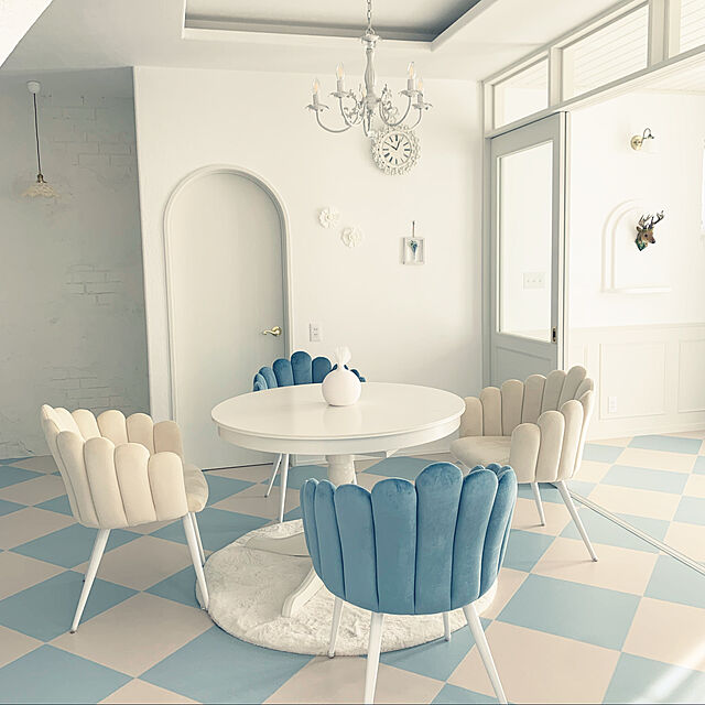 ma_jolie_maisonのイケア-INGATORP インガートルプ 伸長式テーブルの家具・インテリア写真