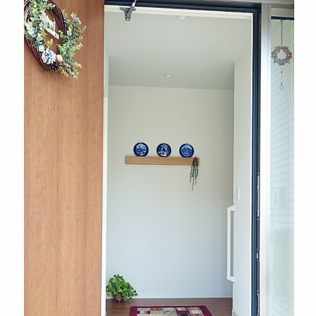 daccoの-玄関マット リーズバフ 32028-8312 50×80 cm ナチュラル ギャベ 柄 マット ベルギー製 ウィルトン織 送料無料の家具・インテリア写真