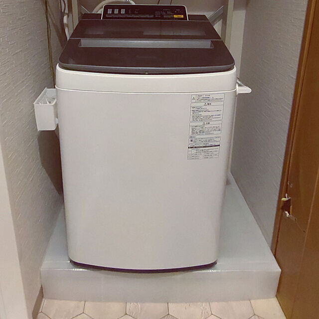 tomoの-[PF-8064AC/FW1-BL]INAX/LIXIL 洗濯機パン 中央排水の家具・インテリア写真