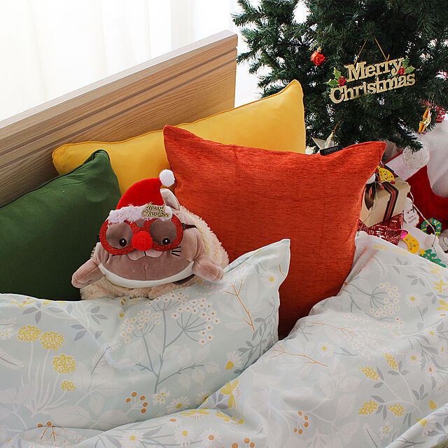 MerryNightの小栗-メリーナイト　日本製　ボタニカル柄　掛ふとんカバーの家具・インテリア写真