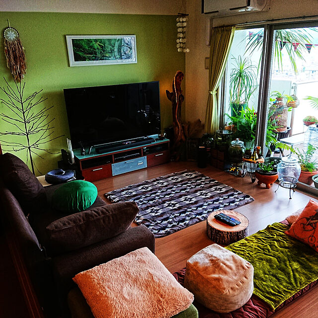 escalaのニトリ-ミニビーズクッション専用カバー(Nウォーム o-i BE) の家具・インテリア写真