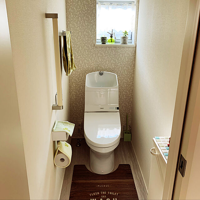 akavの中山福-ベストコ トイレマット ルール ナチュラル ロング さらっと拭ける お手入れ簡単 ND-9974の家具・インテリア写真