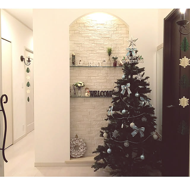 mariの-【25%OFF&最低でもP15倍】クリスマスツリー 北欧 おしゃれ スレンダーツリー180cm オーナメント 飾り なしの家具・インテリア写真