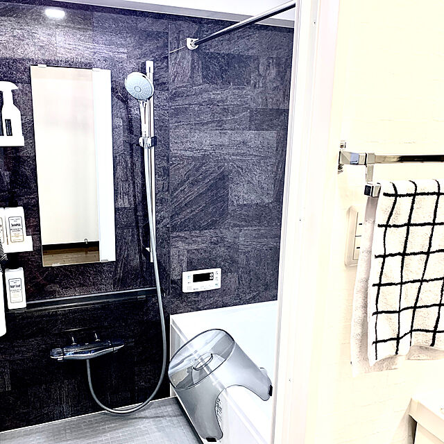 Micccaのニトリ-風呂いす Nアーバン 高さ25cm(グレー) の家具・インテリア写真