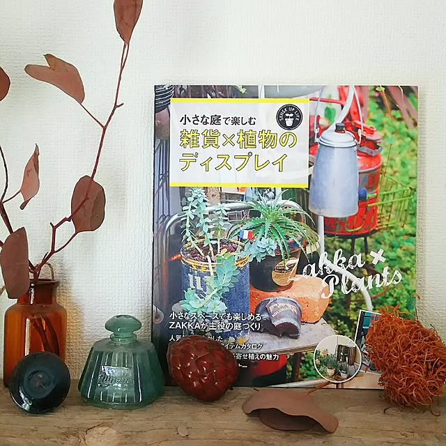 mai.tameの学研プラス-小さな庭で楽しむ 雑貨×植物のディスプレイ (ＳＥＮＳＥ ＵＰ ＬＩＦＥシリーズ)の家具・インテリア写真