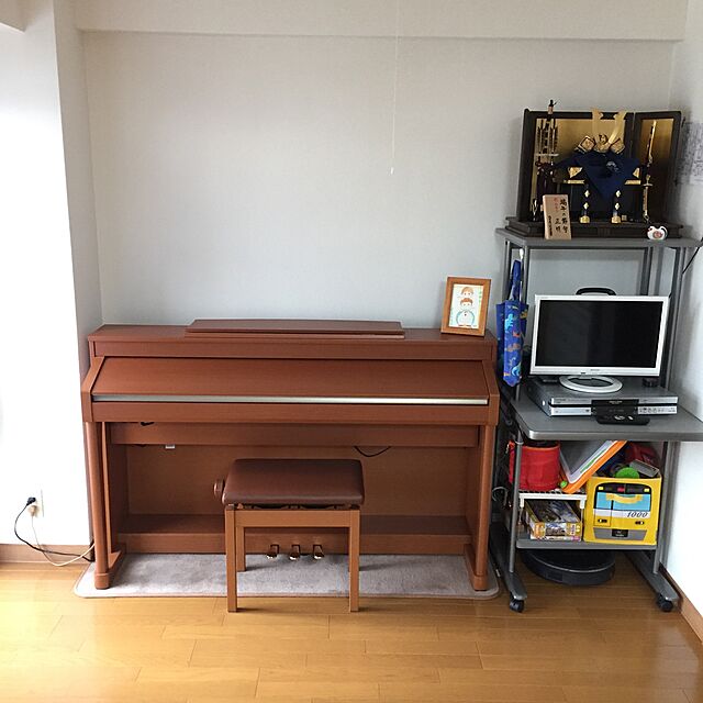 kanakoの河合-KAWAI デジタルピアノ CA67C 88鍵 プレミアムチェリー調仕上げの家具・インテリア写真