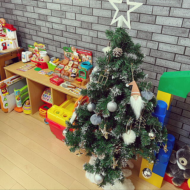chicaのSutekus-Sutekus クリスマスツリー ツリー スノータイプ 松かさ付き 庭飾り (120センチ)の家具・インテリア写真