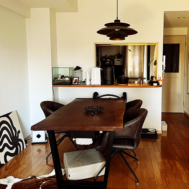 写真付きレビュー】ダイニングチェア 回転 ダイニングチェアー 肘付き