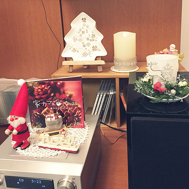 Rika1126の-(試聴できます) 家カフェ クリスマス | ヒーリング ソング 音楽 癒し ミュージック ギター サンタが街にやってくる 赤鼻のトナカイ CD BGM 送料無料 母の日 お菓子以外 食品以外の家具・インテリア写真