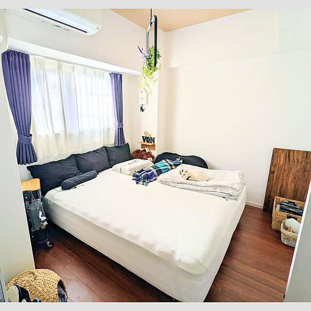 _pachiのニトリ-クイーンマットレス(Nスリープ Comfort コンフォート 分割) の家具・インテリア写真