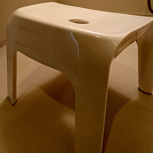 yk41lovelyのレック-レック Sylphy 風呂いす 高さ35cm ( ホワイト ) ワイド座面 (風呂椅子 バスチェア) BB-404の家具・インテリア写真