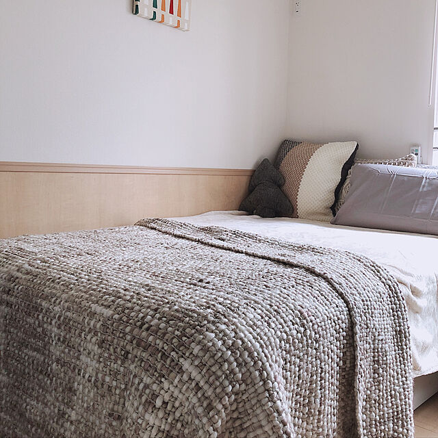 akieのニトリ-フリーカバー 小さめサイズ(INスライバーBE 140X190) の家具・インテリア写真